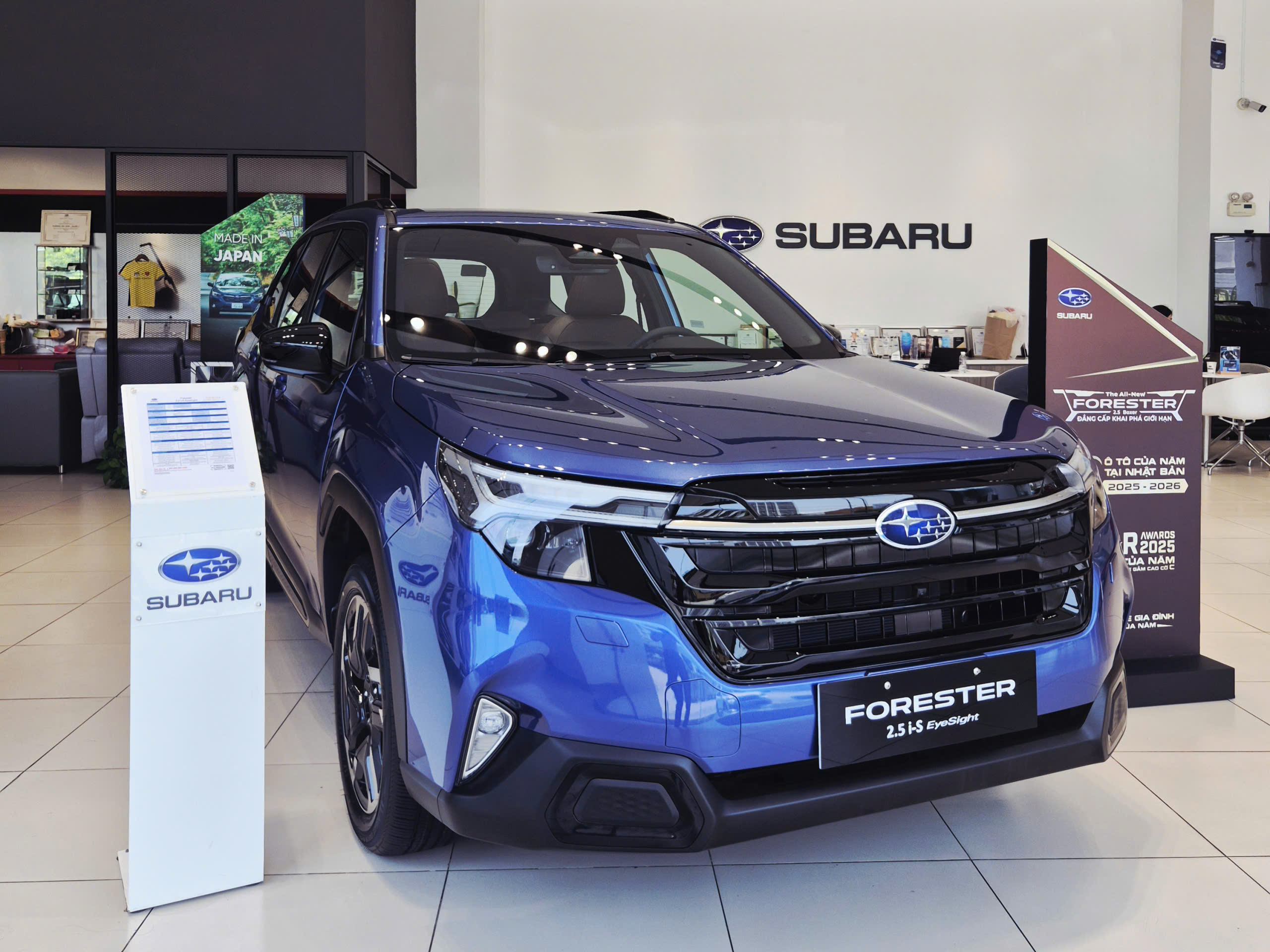 Đánh giá Subaru Forester 2026: SUV an toàn nhất phân khúc